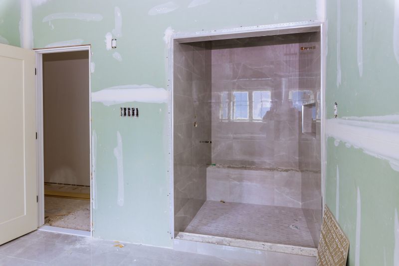 Renovated Shower Areas